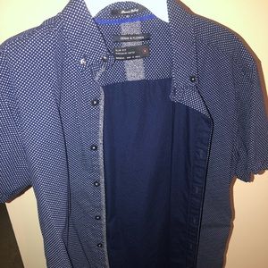 Denim & Flower Slim Fit Button Down